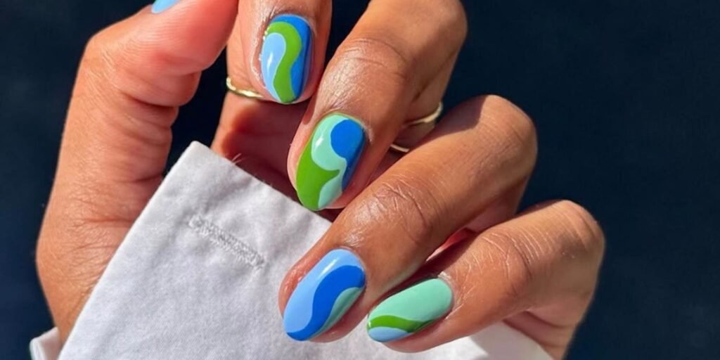 15 Pucci-Inspired Nail Ideas for a High-Fashion Summer Mani