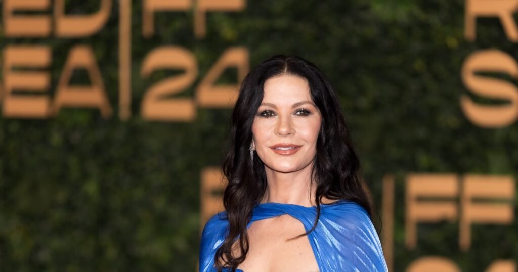 Catherine Zeta-Jones' 'Wednesday' Premiere Look Channeled Gothic Glamour