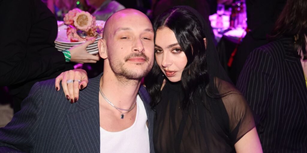 Charli XCX Marries George Daniel in a Stunning Off-the-Shoulder Gown Charli XCX Marries George Daniel in a Stunning Off-the-Shoulder Gown