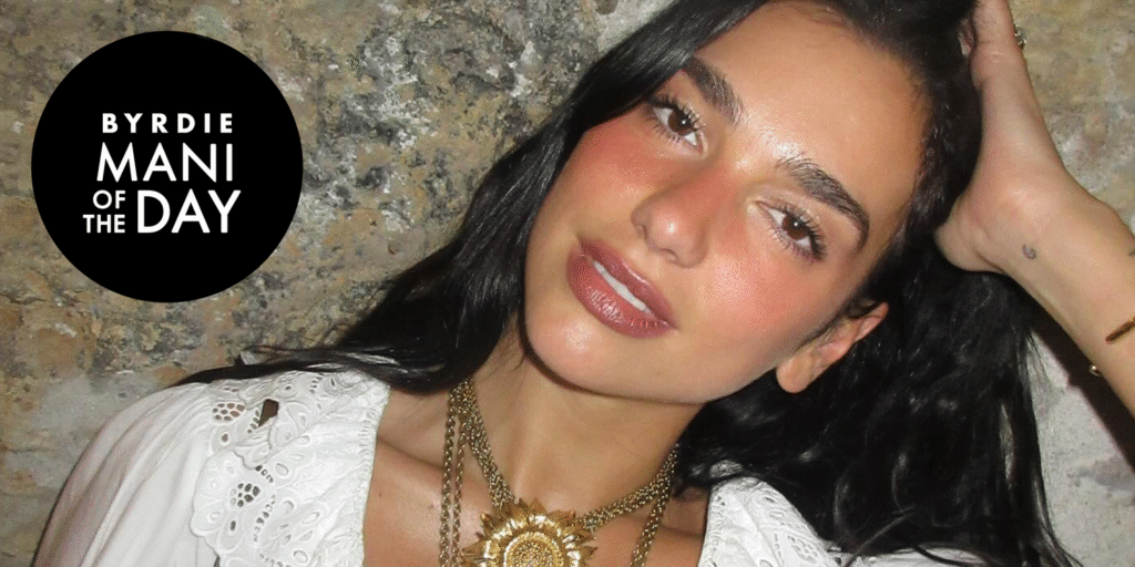 Dua Lipa's Tie-Dye French Manicure Is Perfect for Summer Vacation