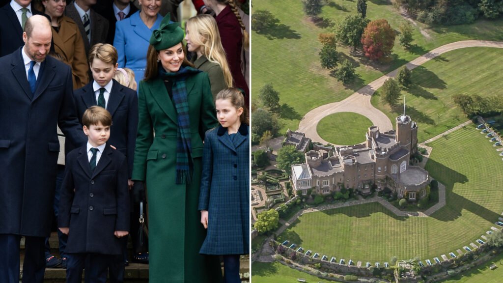 Kate Middleton and Prince William are reportedly considering moving their family to Fort Belvedere in Windsor Great Park, a gothic mansion