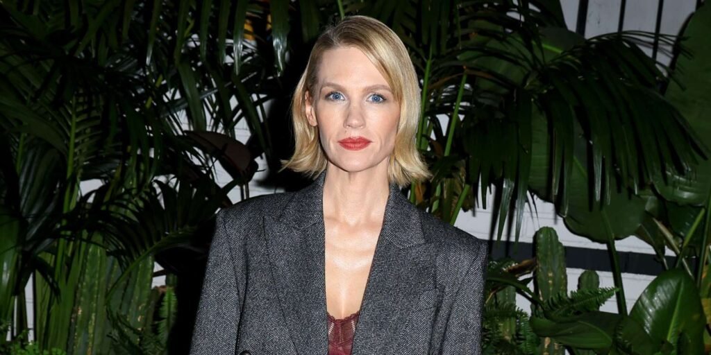 January Jones and Son Xander, 13, Make Rare Red Carpet Appearance