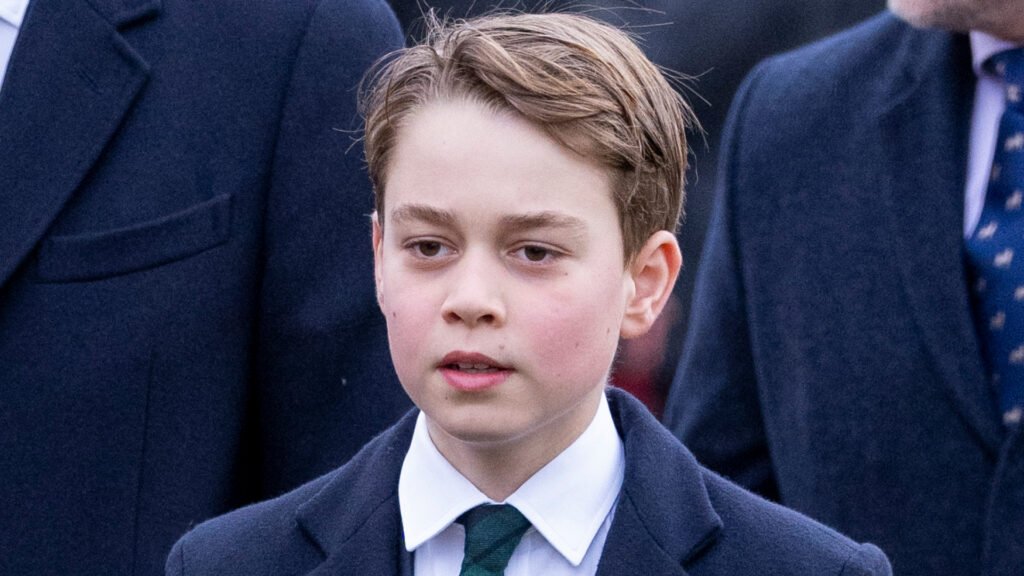 Prince George wears a suit and tie to church in Sandringham on Christmas Day in 2024