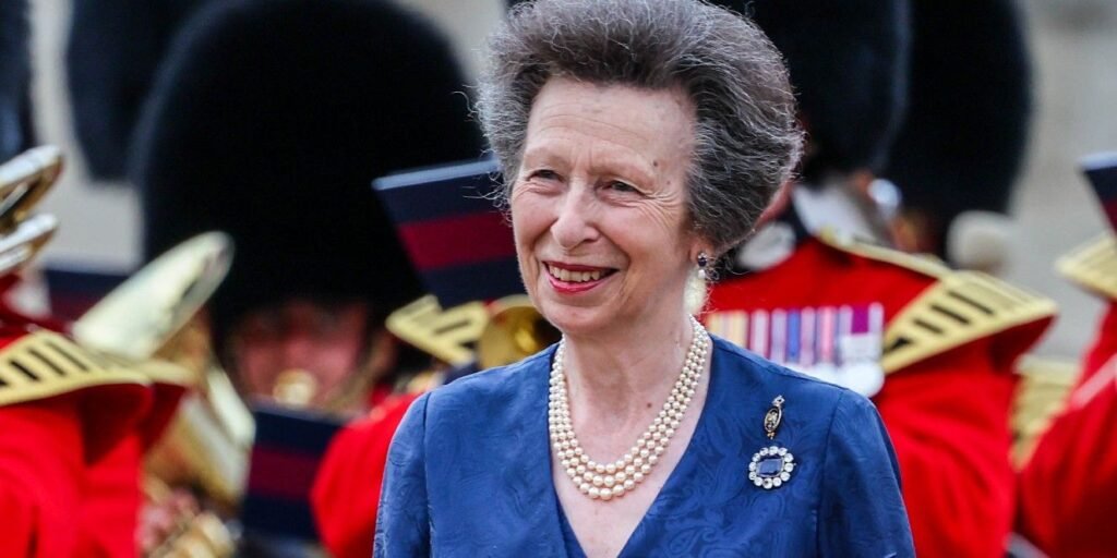 Princess Anne’s Wrap Dress Is One of Her Boldest Looks Ever