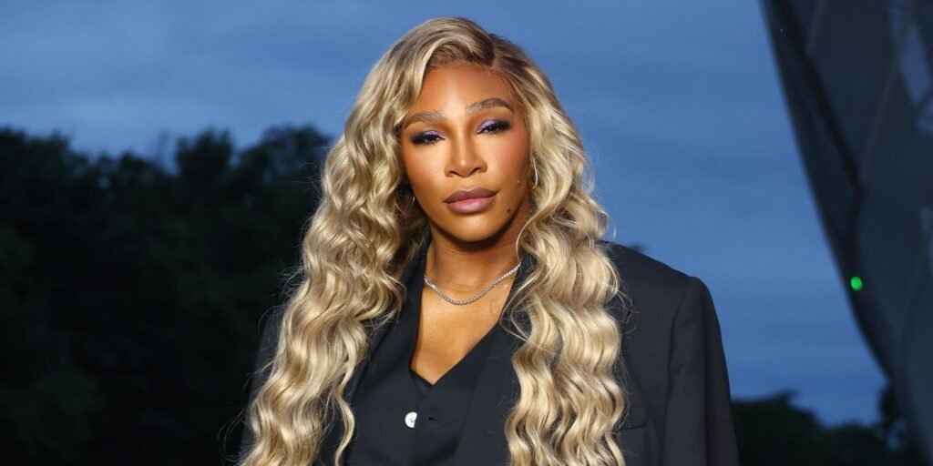 Serena Williams Is a Goddess in Plunging Blue Bikini on Yacht Vacation