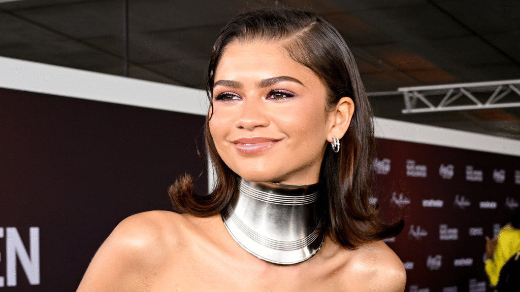 Zendaya styled a Ciao Lucia dress in Budapest