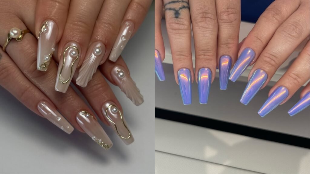 16 Best Coffin Nail Ideas For a Chic and Sleek Manicure