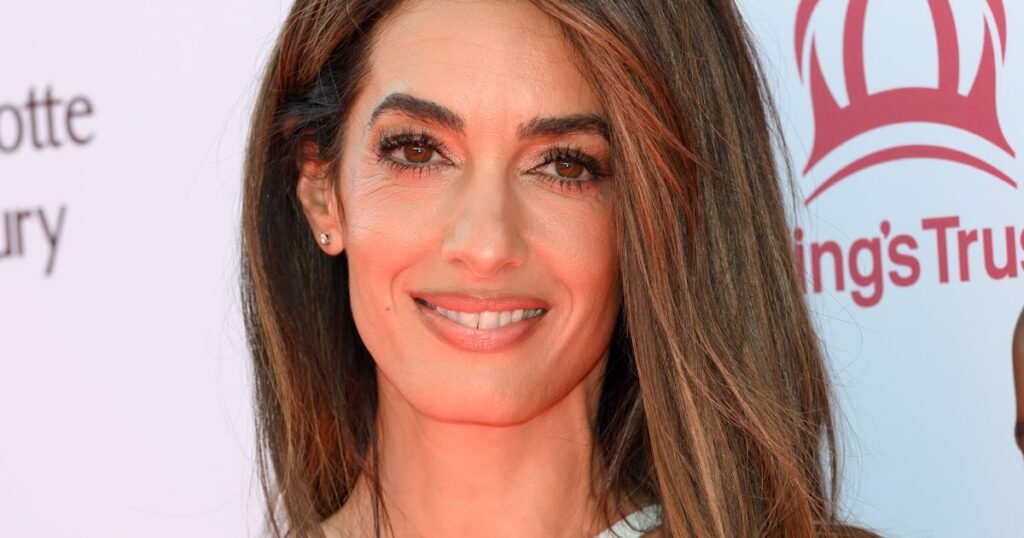 Amal Clooney's Yellow Balmain Dress Stole The Show In Venice
