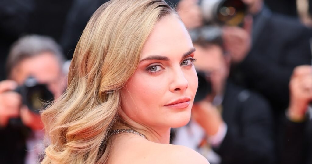 Cara Delevingne's Maroon Monochrome Look Is Fall-Ready