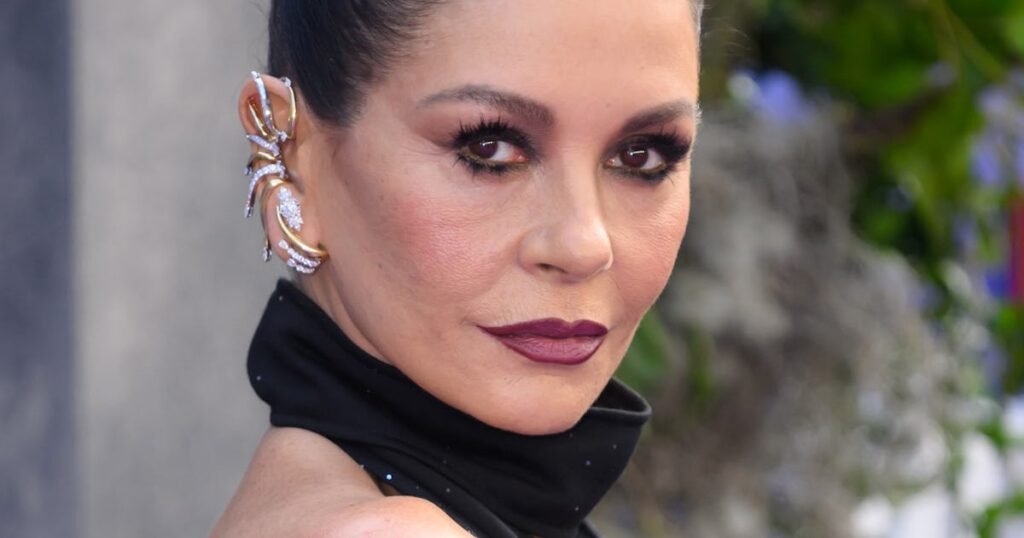 Catherine Zeta-Jones' Sheer Outfit Was After-Dark Dressing Done Right