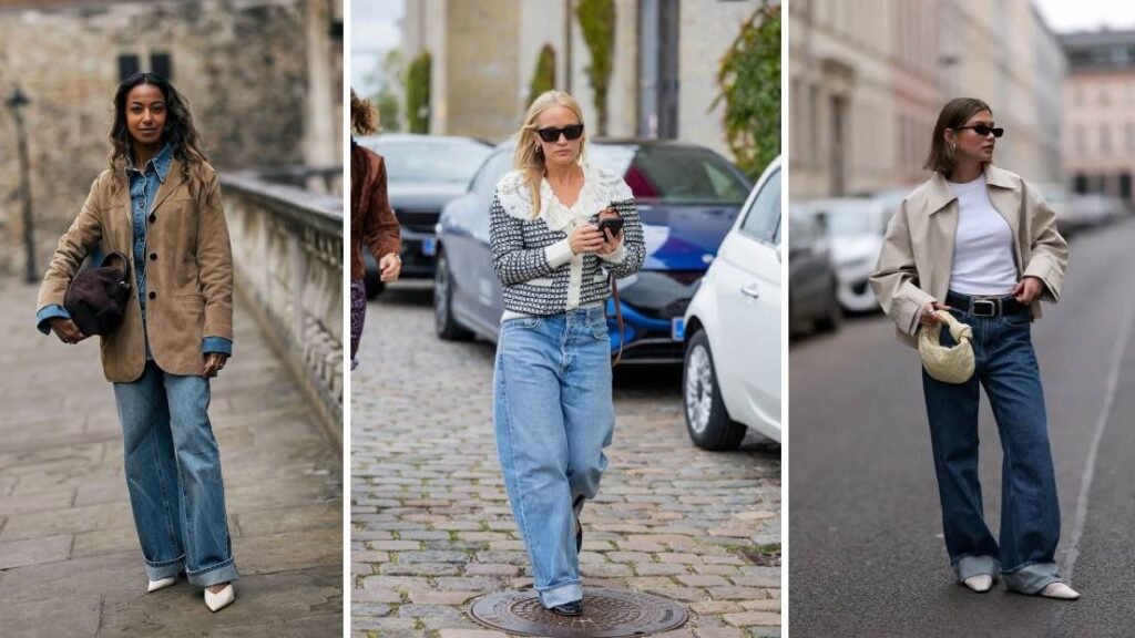 Cuffed Baggy Jeans Is the Casual Summer Trend We’re Bringing With Us Into Fall Cuffed Baggy Jeans Is the Casual Summer Trend We’re Bringing With Us Into Fall