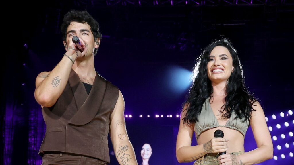 Demi Lovato Joined Joe Jonas for a Surprise ‘Camp Rock’ Reunion at the JoBros Concert