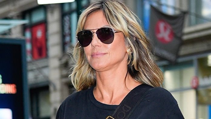 Heidi Klum Wore the Anti-Jeans Pants Trend That Will Be So Hot This Fall Heidi Klum Wore the Anti-Jeans Pants Trend That Will Be So Hot This Fall