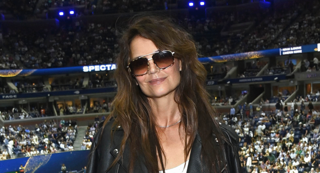 Katie Holmes Carries Marni’s New It Bag at the US Open 2025 Katie Holmes Carries Marni’s New It Bag at the US Open 2025
