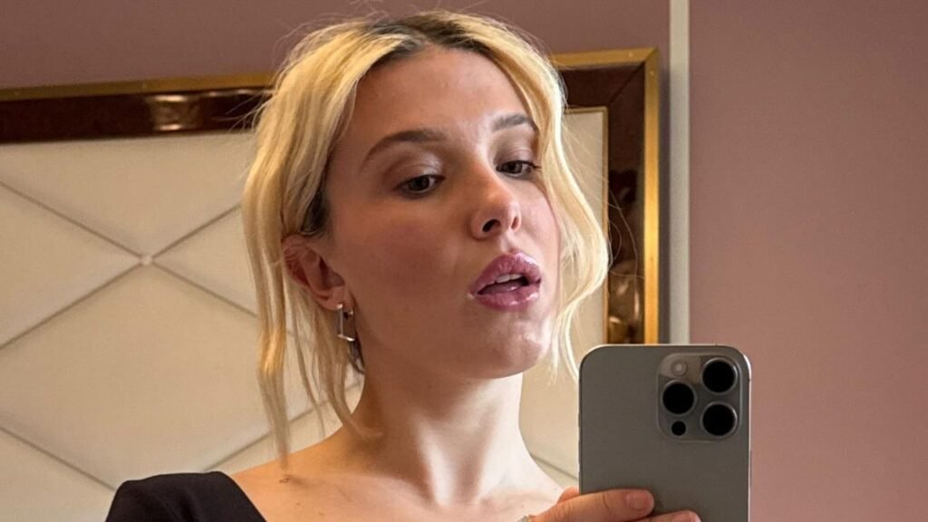 Millie Bobby Brown’s Low-Key Going-Out Look Is a Win for the Anti-Bra Girls