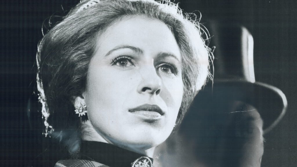 Princess Anne’s Attempted Abductor Has Claimed Innocence Princess Anne wearing a tiara and a choker in 1974