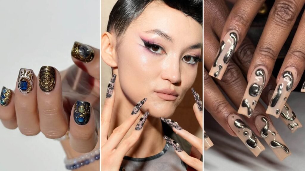This Fall’s Nail Art Trends Are All About Touchable Textures This Fall’s Nail Art Trends Are All About Touchable Textures