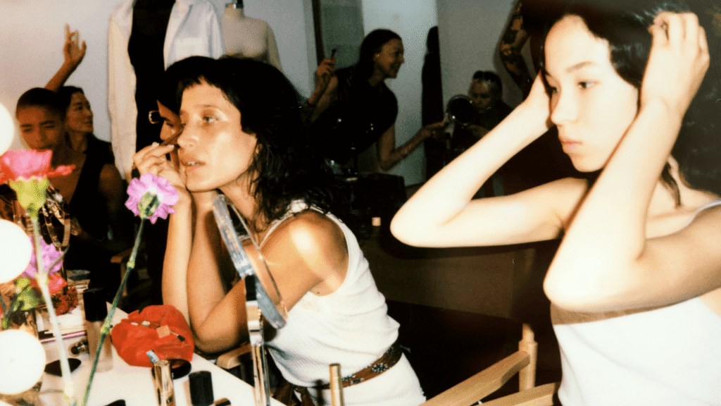 At Rachel Comey, Models Do Their Own Hair and Makeup