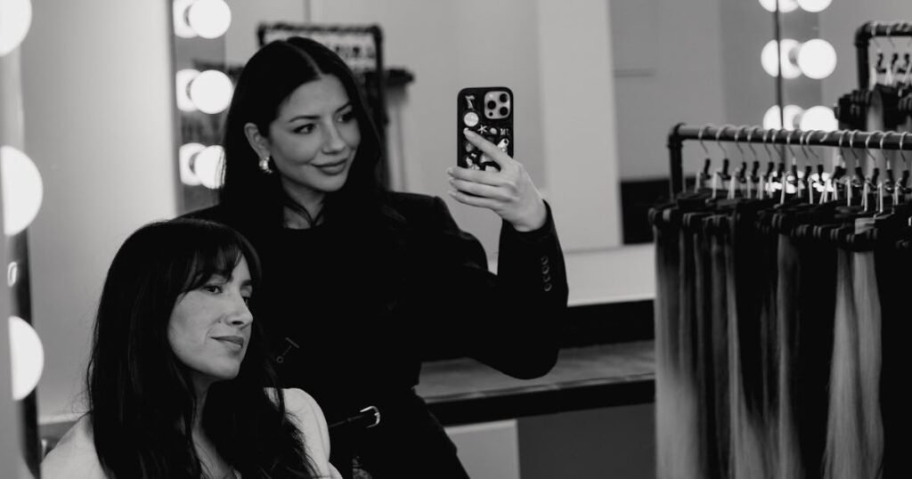 Jen Atkin & Justine Marjan's New BELLAMI Hair Campaign Breaks Extension Stigma