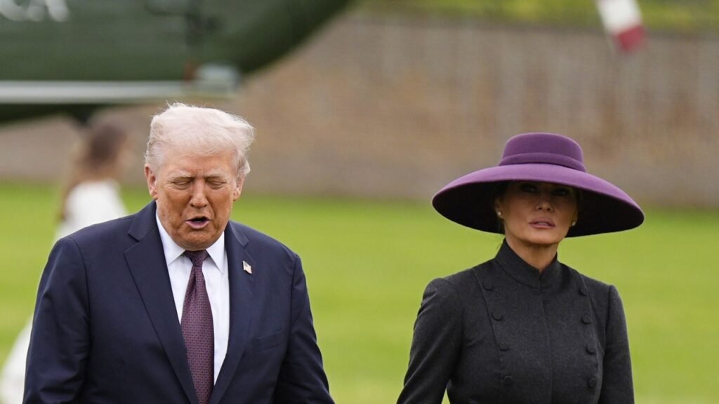 Melania Trump and Kate Middleton Match in Statement Hats and Fall-Ready Shades