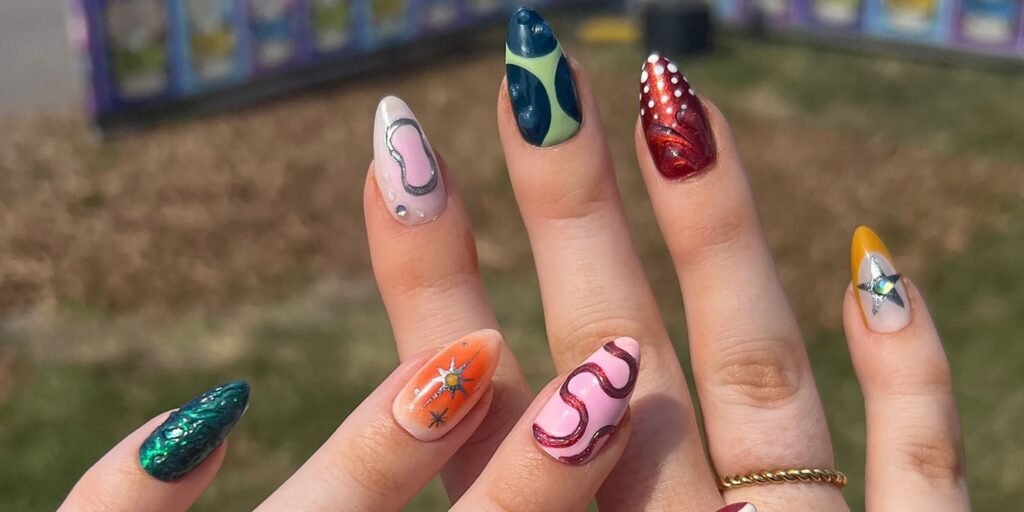Power Clash Manis Bring Pretty Chaos to Your Nails
