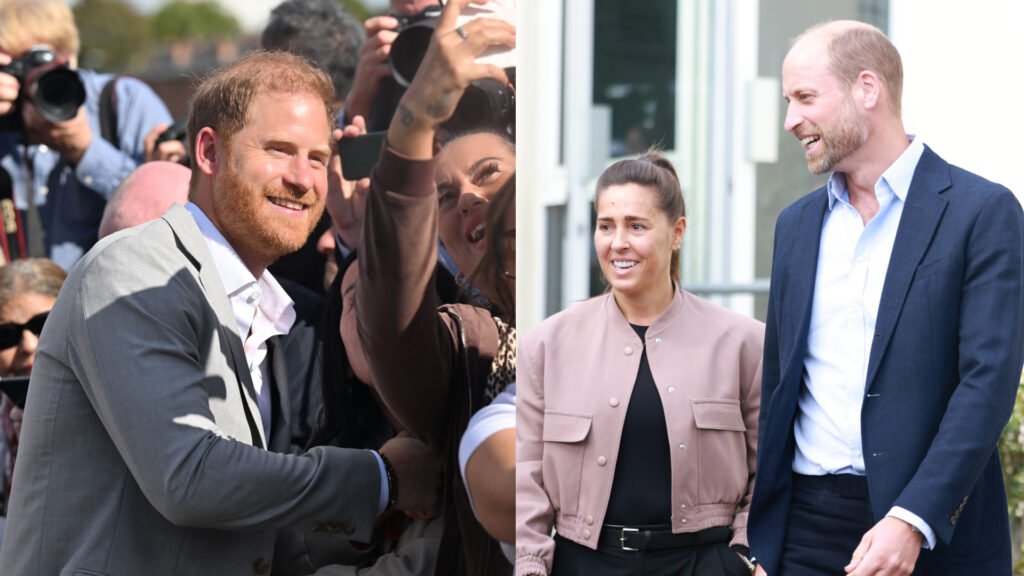 Prince William and Prince Harry Carry Out Separate U.K. Engagements