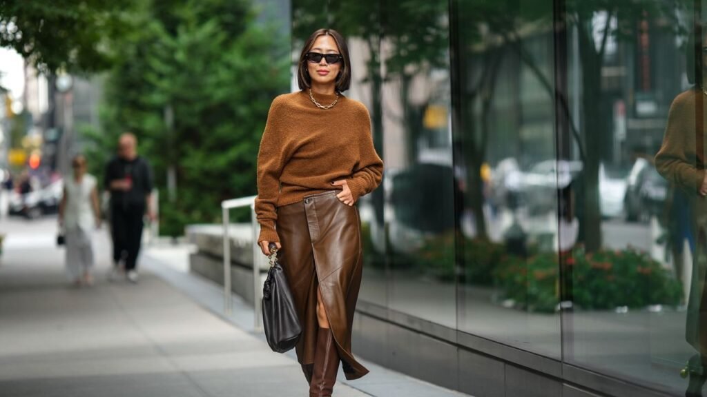 What to Wear With a Leather Skirt for Fall 2025, According to a Style Editor