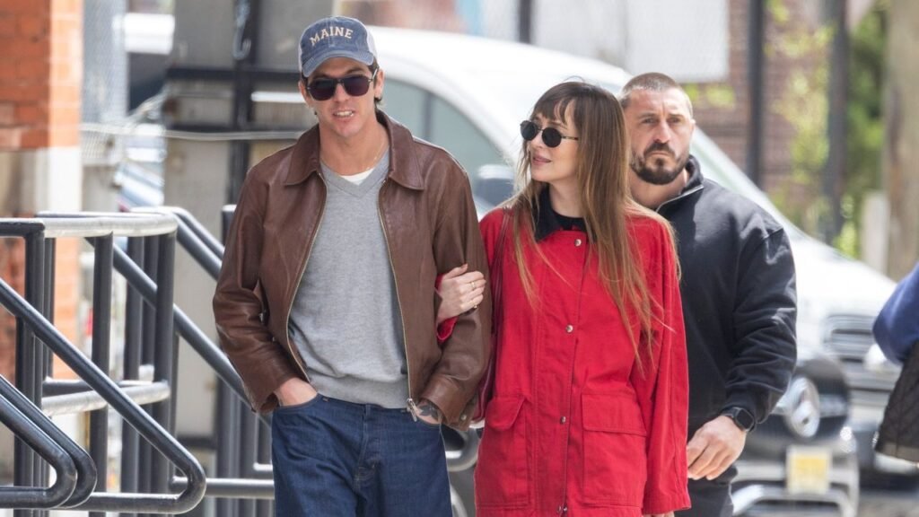 Dakota Johnson Triples up on The Row, Accessorizes With Role Model Dakota Johnson Triples up on The Row, Accessorizes With Role Model