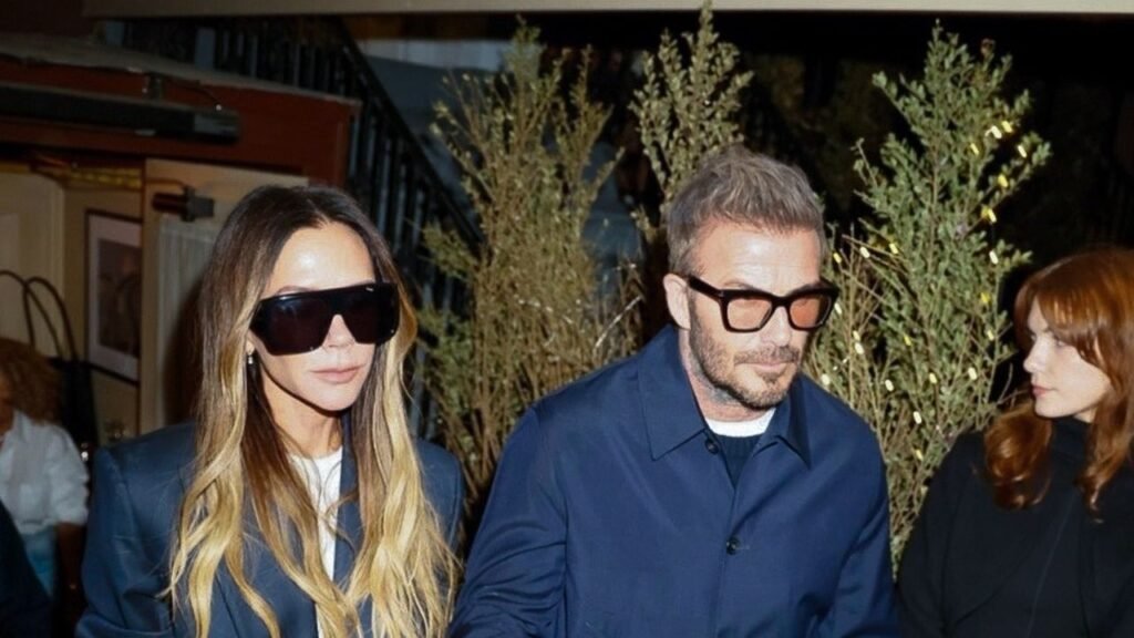 David and Victoria Beckham Have Two Very Different Takes on Monochrome Dressing David and Victoria Beckham Have Two Very Different Takes on Monochrome Dressing