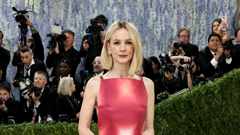 Carey Mulligan Reached for a 1998 Prada Print at the 2026 Met Gala Carey Mulligan Reached for a 1998 Prada Print at the 2026 Met Gala