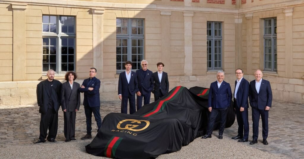 Gucci Is A Formula 1 Title Partner For Alpine Team