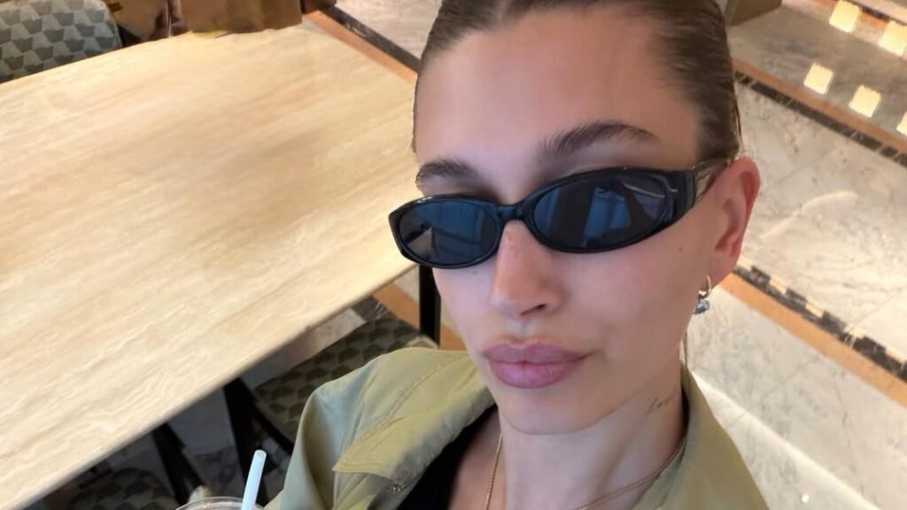 Hailey Bieber’s DIY Nail Art Is a Summer Mani Trend To Watch