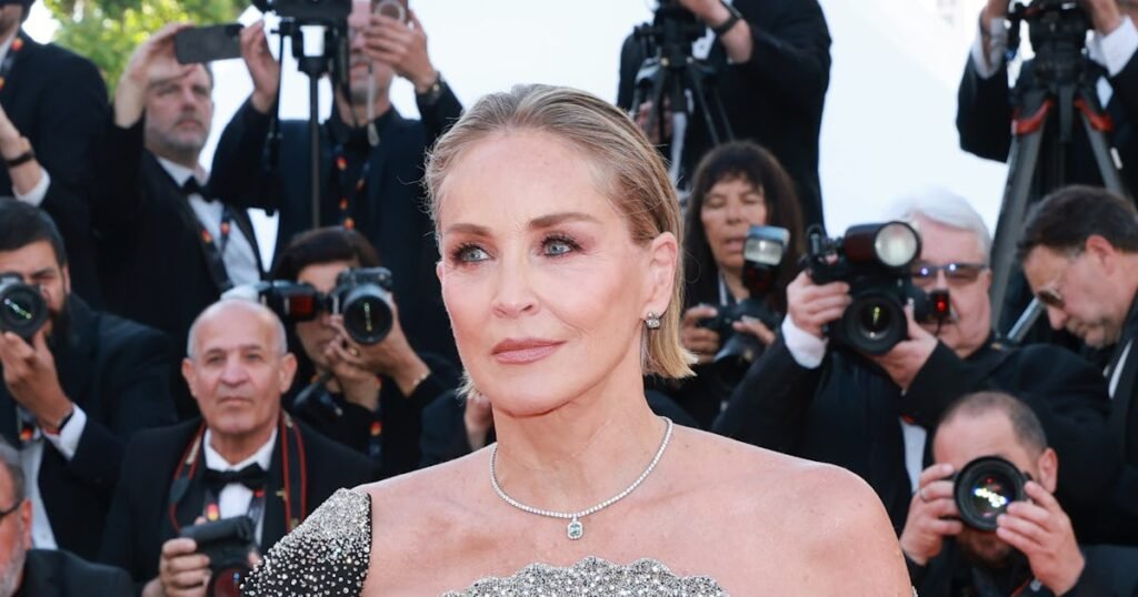 Sharon Stone Just Wore The Perfect Sultry Smoky Eye At Cannes