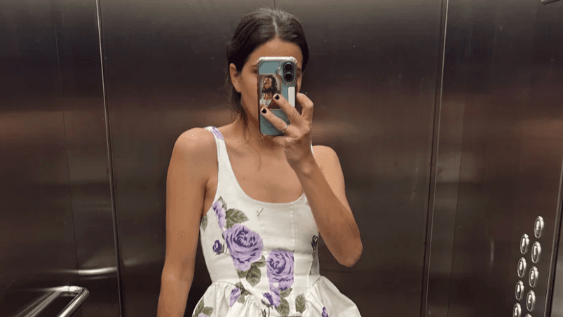 The Floral Denim Set Every Cool Girl in Madrid Is Wearing Right Now The Floral Denim Set Every Cool Girl in Madrid Is Wearing Right Now