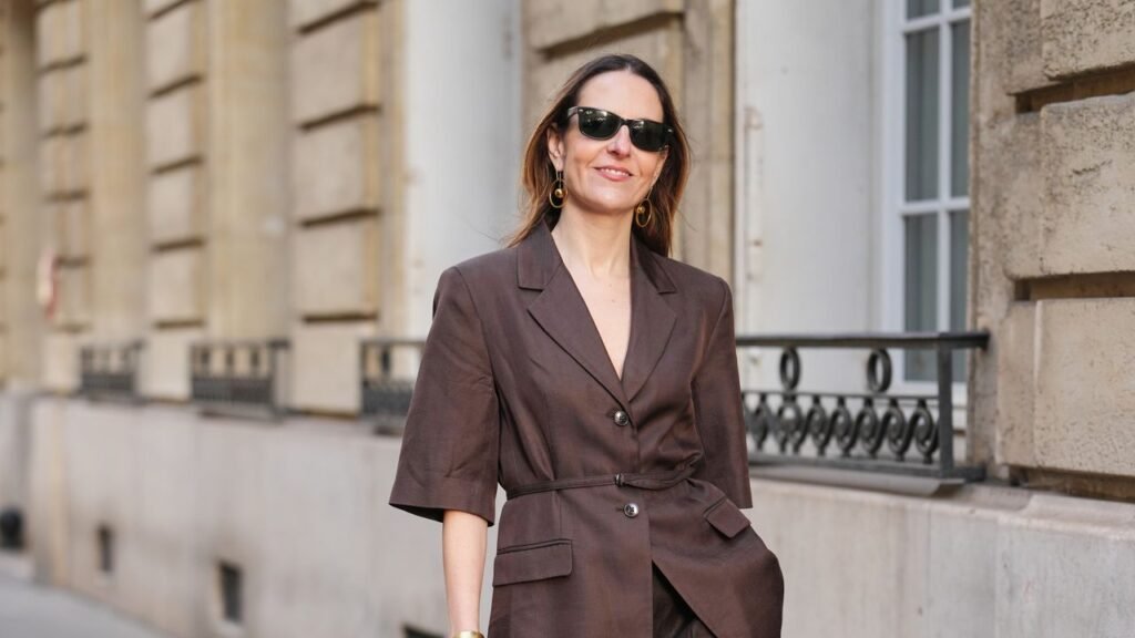 A Short-Sleeve Blazer Is My Secret to a Chic Office Outfit This Summer A Short-Sleeve Blazer Is My Secret to a Chic Office Outfit This Summer