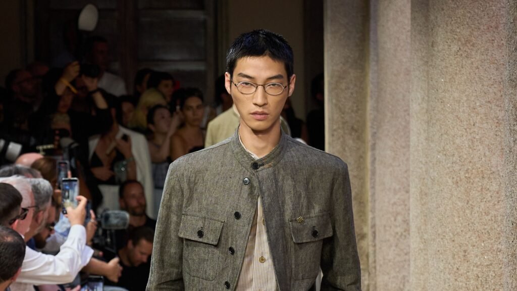 Giorgio Armani Spring 2027 Menswear Collection