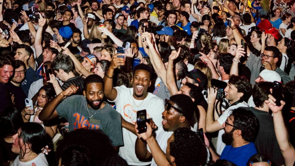 Joyous Scenes From the Streets of Manhattan as the New York Knicks Become NBA Champions