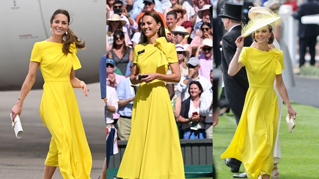 Kate Middleton Doubles Down on Summer Yellow at Ascot in a Favorite Dress Kate Middleton Doubles Down on Summer Yellow at Ascot in a Favorite Dress
