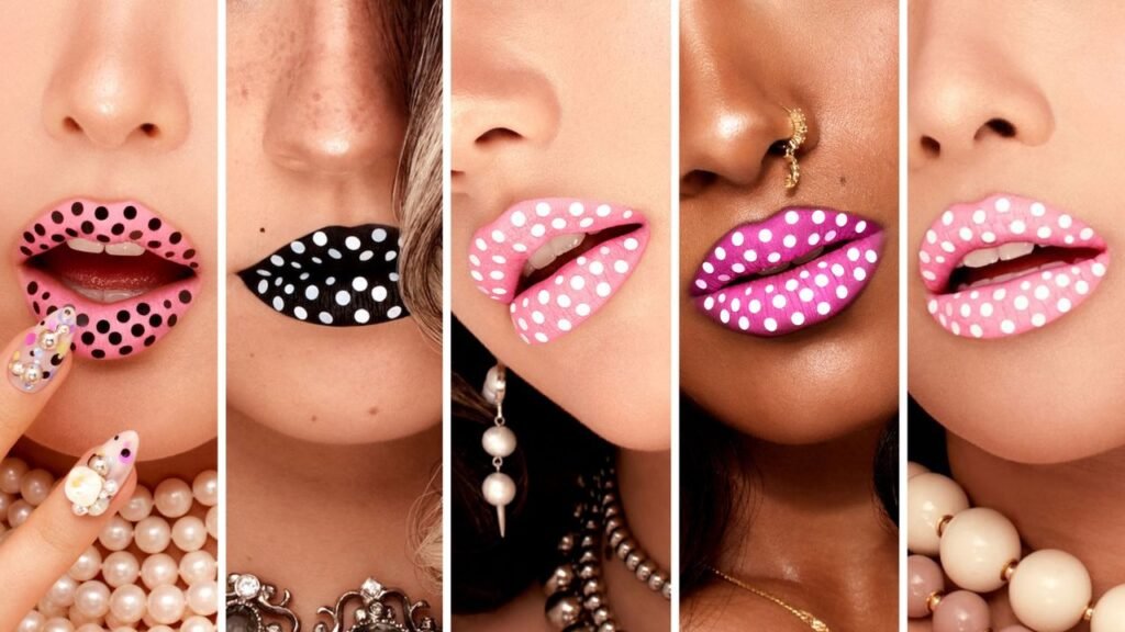 Katseye’s Polka-Dot Lips Were Created With a Craft Store Find Katseye’s Polka-Dot Lips Were Created With a Craft Store Find