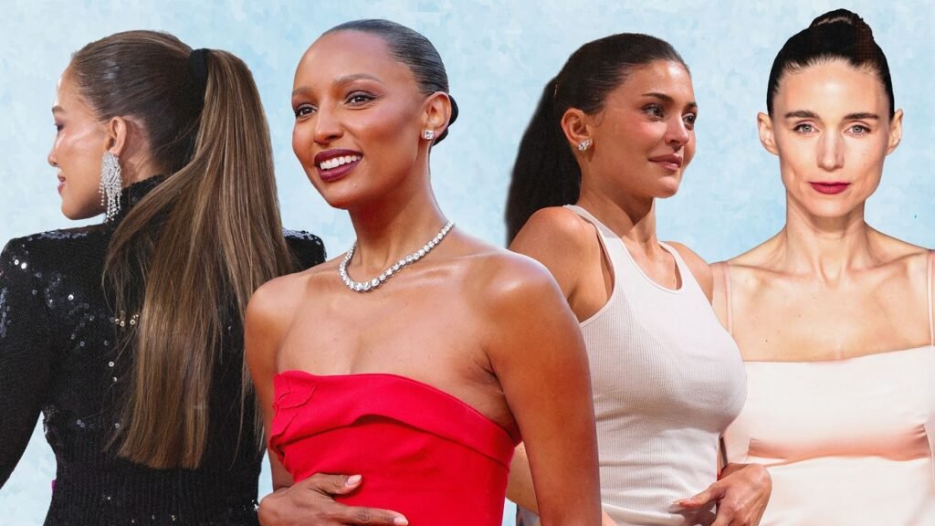 Making a Case for Summer’s Hottest Hairstyle: The Partless Ponytail