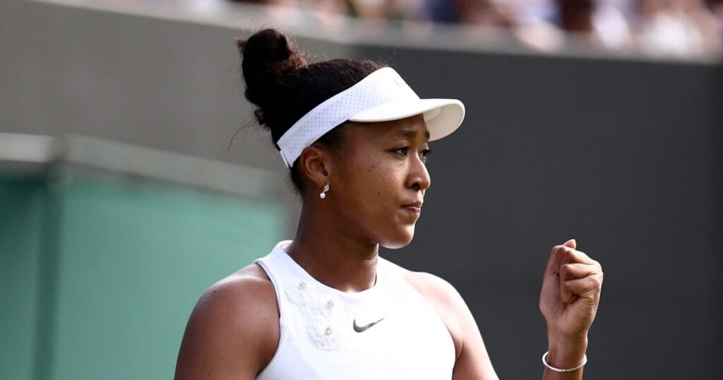 Naomi Osaka Makes Her Wimbledon Debut in A Powerful Look Naomi Osaka Makes Her Wimbledon Debut in A Powerful Look
