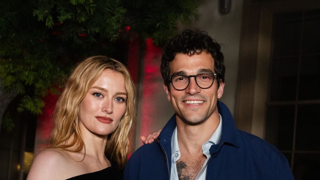 Sarah Pidgeon and Paul Anthony Kelly Aren’t Letting Go of the ‘Love Story’ Look Just Yet