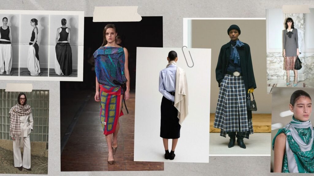 8 Ways to Style the Silk Scarf, Inspired by the Fall 2026 Runways 8 Ways to Style the Silk Scarf, Inspired by the Fall 2026 Runways