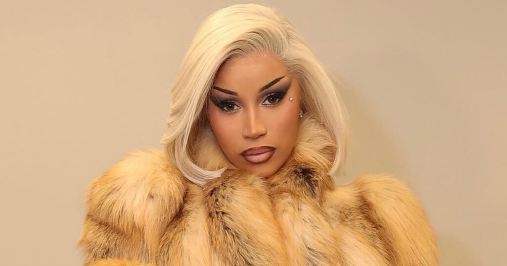 Cardi B Returns To Couture Week In A Radiant Rahul Mishra Look Cardi B Returns To Couture Week In A Radiant Rahul Mishra Look