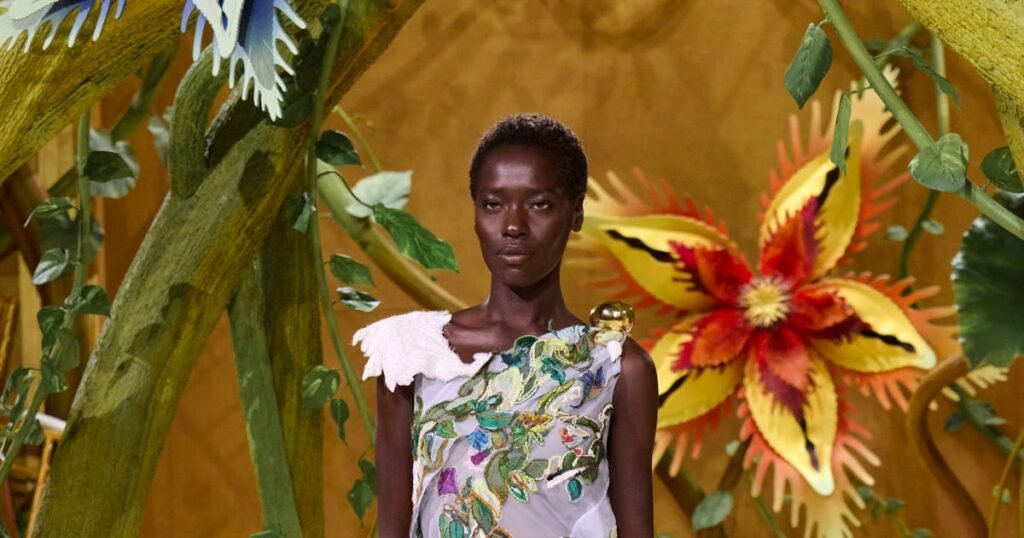 Chanel’s Fall 2026 Couture Show Brought A Magical Couture Garden To Life