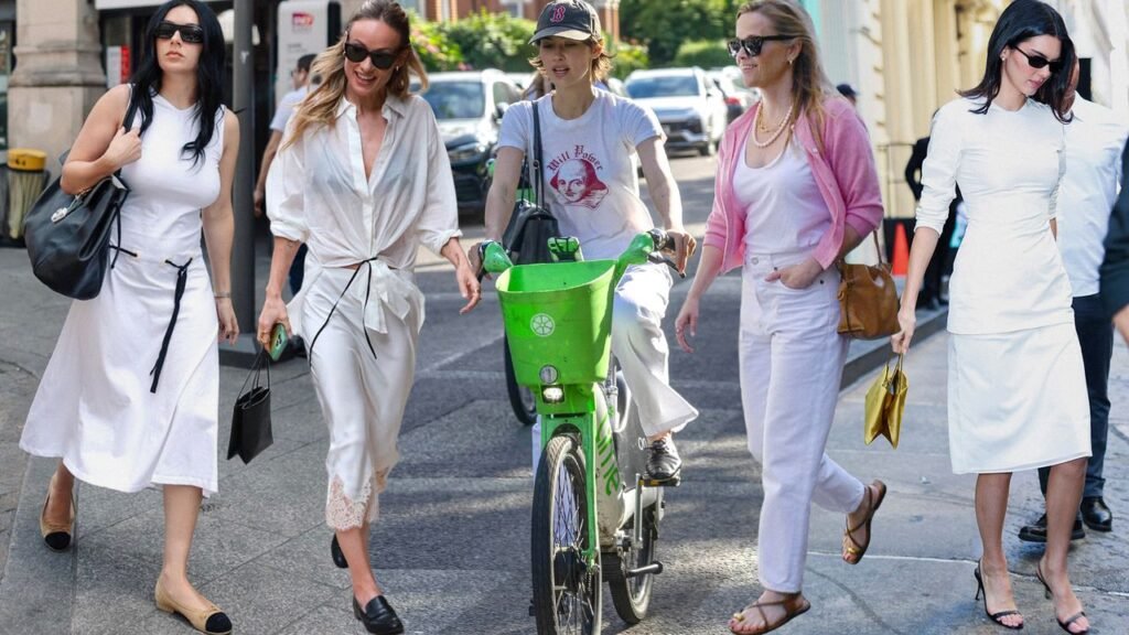 Shop All-White Summer Outfits, Inspired by Celebrities