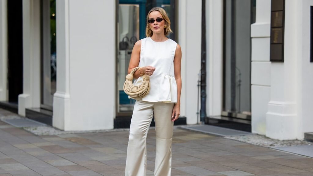 What Shoes to Wear With Satin Pants, Fall’s Chicest Jeans Alternative