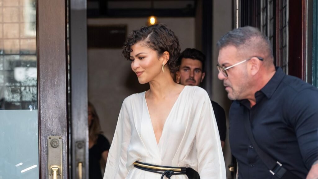 Zendaya Takes Athena From Mount Olympus to New York City Zendaya Takes Athena From Mount Olympus to New York City