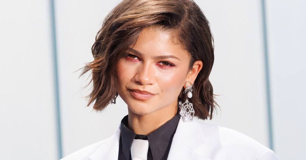 Zendaya’s Jagged Baby Bangs Would Look Right At Home In A Comic Book