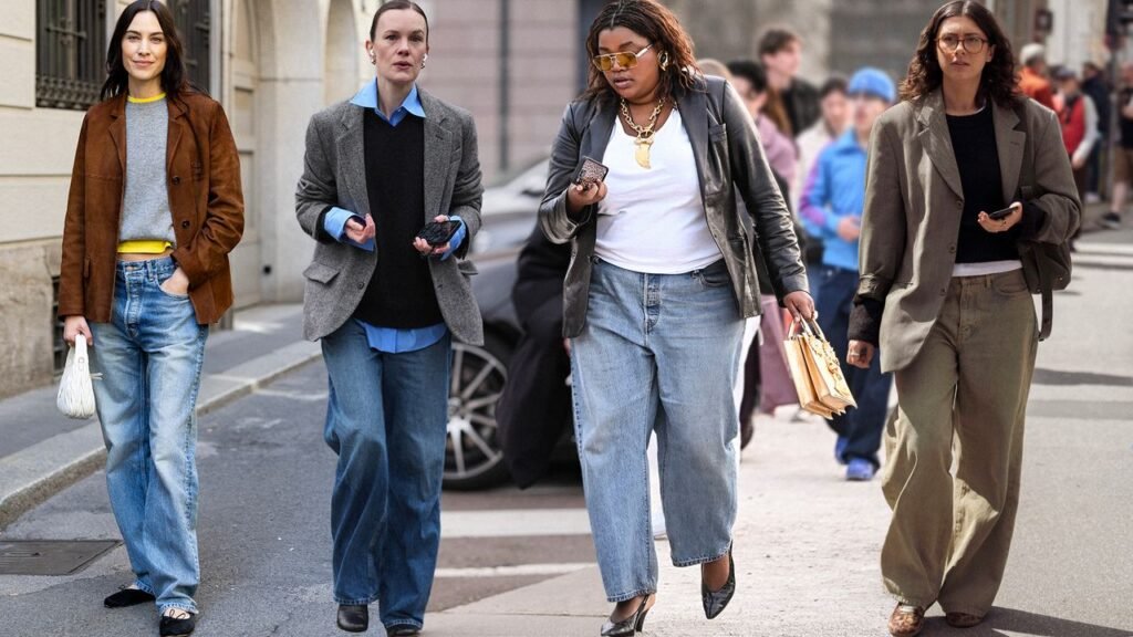 How to Style Wide-Leg Jeans, According to the Street-Style Set